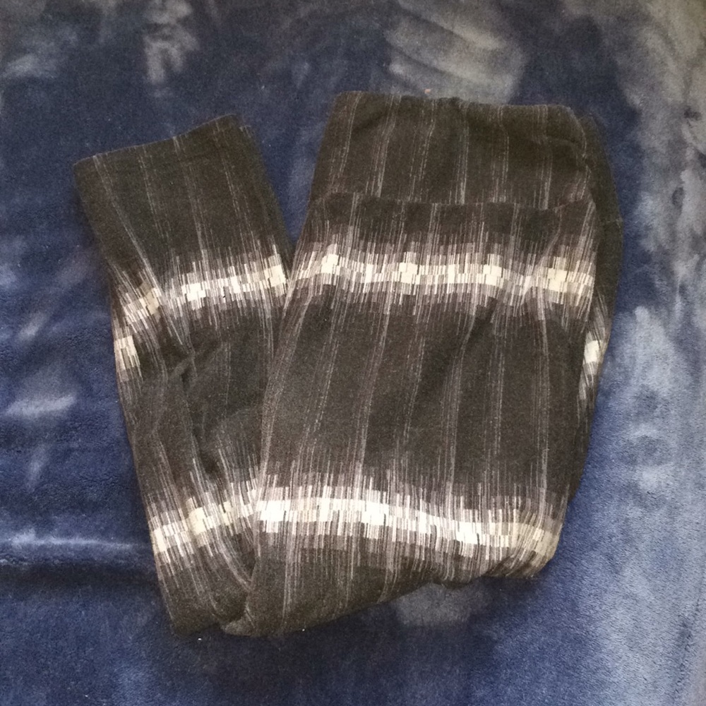Ebony and Grey Leggings
